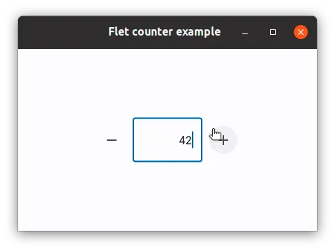 Flet counter